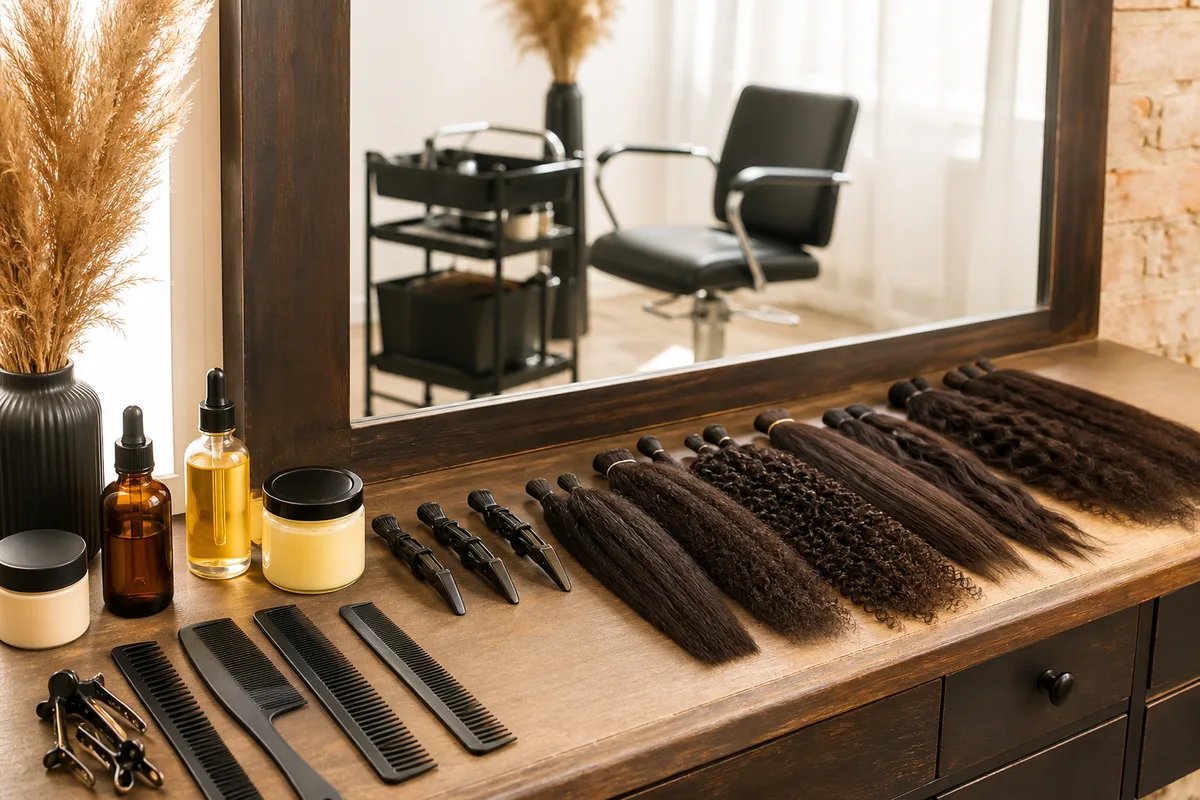 Tissage cousu ou collé : l'entretien des cheveux qui évite la casse